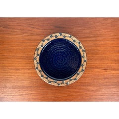 Ciotola in Studio Pottery danese di metà secolo in gres di Søholm, anni '60