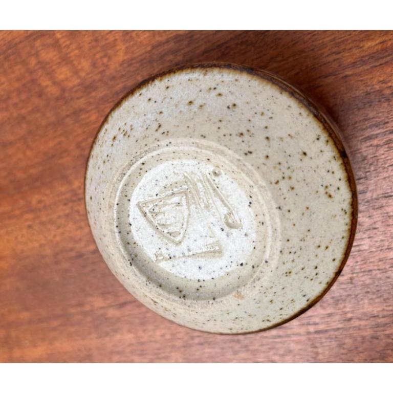 Portacandele in Studio Pottery danese di metà secolo di Michael Andersen, anni '60 in vendita 4