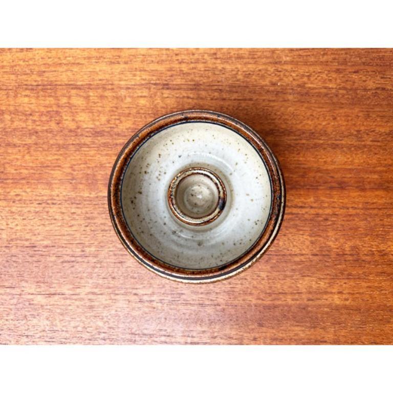 XX secolo Portacandele in Studio Pottery danese di metà secolo di Michael Andersen, anni '60 in vendita