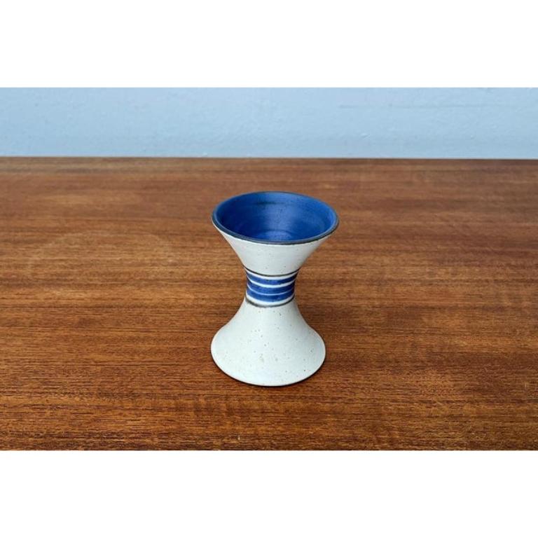 Ceramica Portacandele in Studio Pottery danese di Bente Jessen, 1960 in vendita