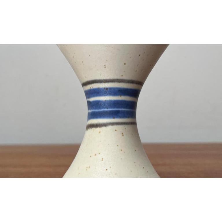 Portacandele in Studio Pottery danese di Bente Jessen, 1960 in vendita 2