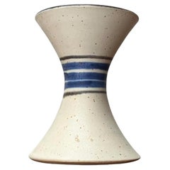 Mid-Century Danish Studio Pottery Candleholder by Bente Jessen, 1960s