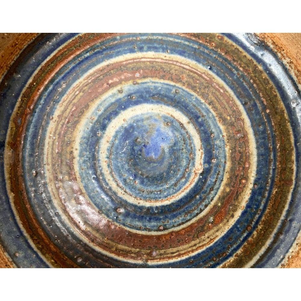 Mid-Century Danish Studio Pottery Candleholder by Kate and Klaus Friederichsen For Sale 3