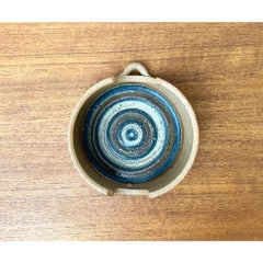 Mid-Century Danish Studio Pottery Candleholder by Kate & Klaus Friederichsen