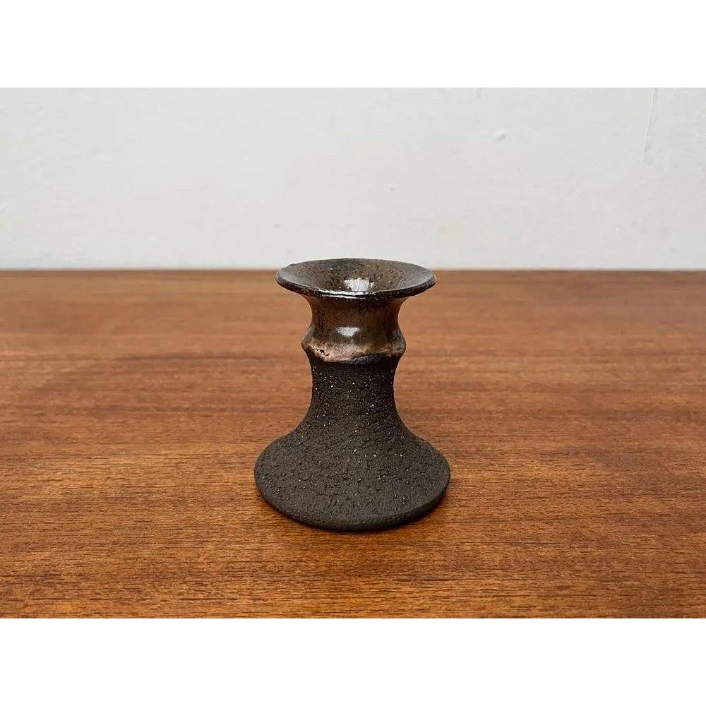 Mid-Century Danish Studio Pottery Candleholder from Lehmann Pottery, 1960s, in Very Good conditions. Designed 1960 to 1969 This piece has an attribution mark.

Additional information:
Materials: Ceramic
Style: Brutalist, Mid-Century Modern
Country