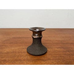 Dänischer Studio-Kerzenhalter aus Lehmann-Keramik aus der Mitte des Jahrhunderts, 1960er Jahre