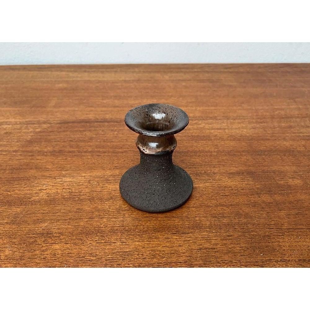 Mid-Century Danish Studio Pottery Candleholder from Lehmann Pottery, 1960s In Excellent Condition For Sale In Hamburg, DE