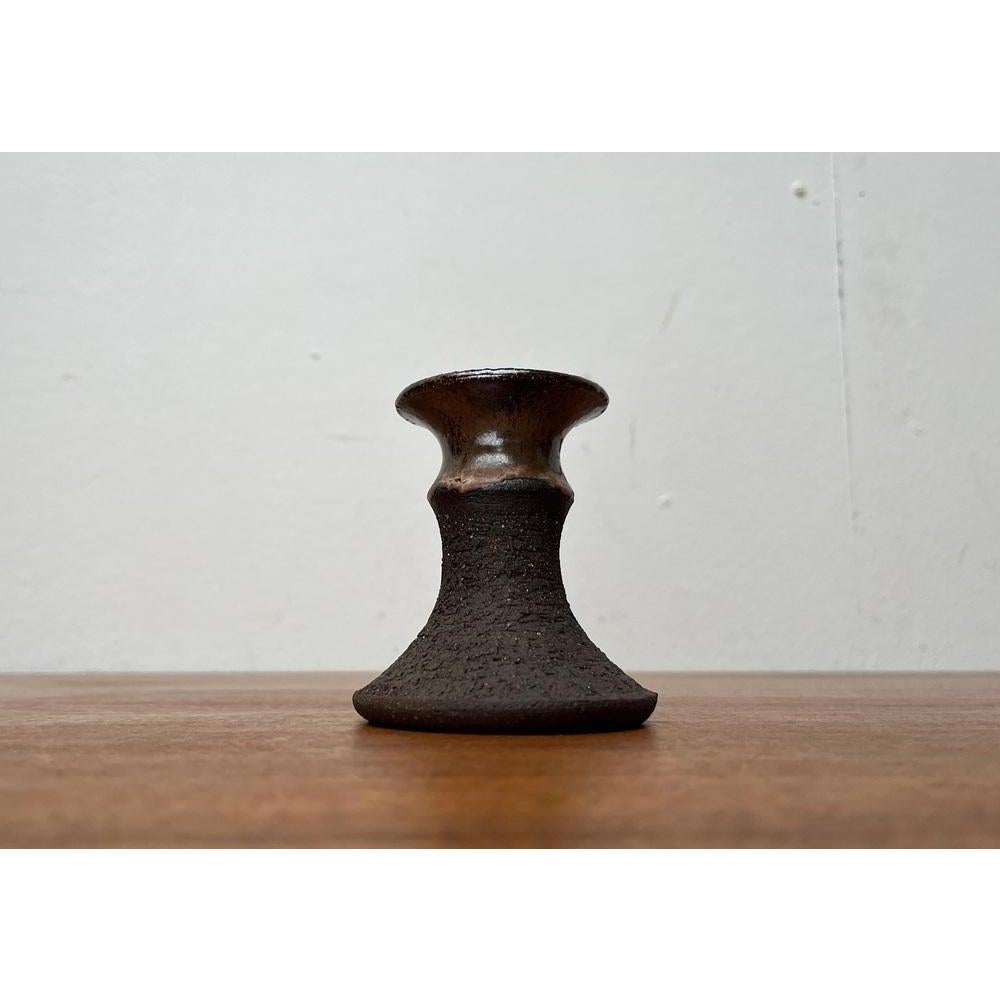 Mid-Century Danish Studio Pottery Candleholder from Lehmann Pottery, 1960s For Sale 3