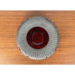 Mid-Century Danish Studio Pottery Candleholder from Lovemose, 1960s