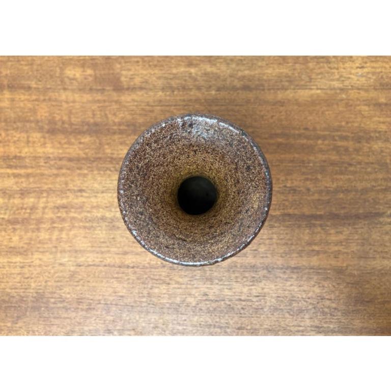 Portacandele in Studio Pottery danese di metà secolo di Tromborg, anni '60 in vendita 1