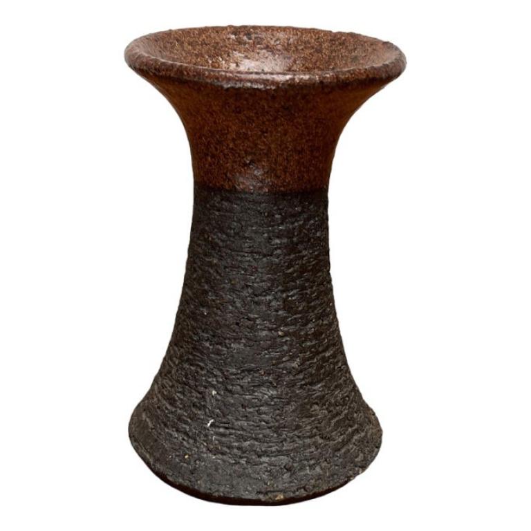 Bougeoir de Tromborg en Studio Pottery danois du milieu du siècle, années 1960