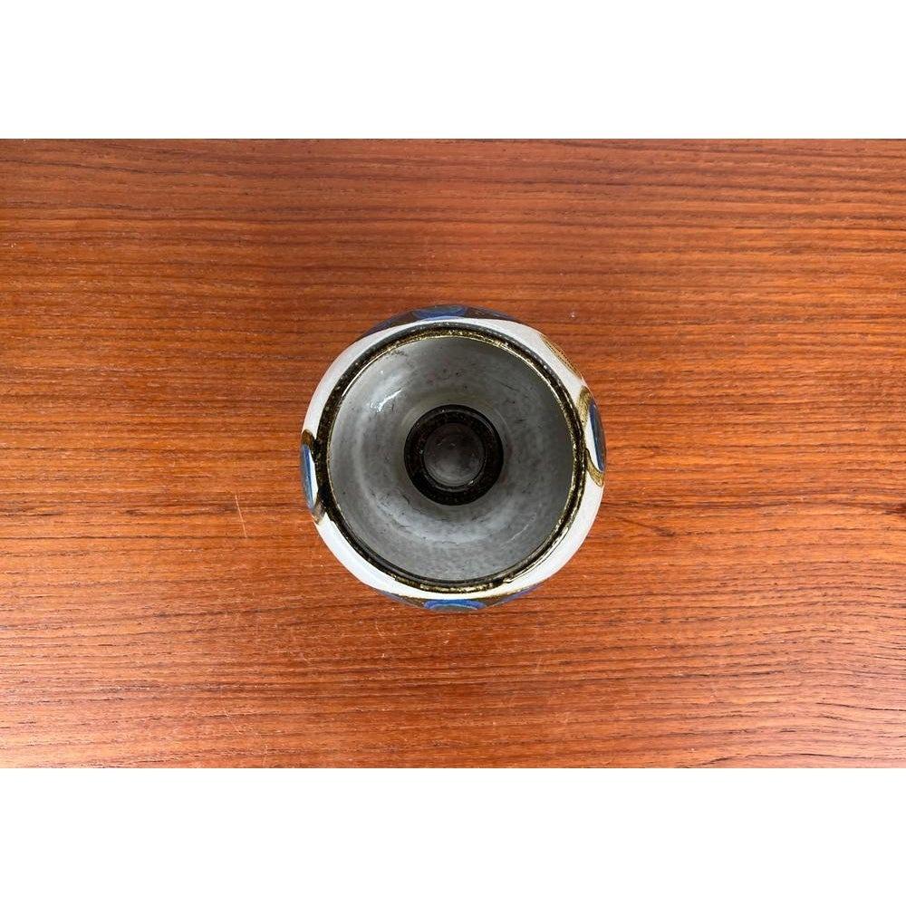 Mid-Century Danish Studio Pottery Candleholder in Stoneware from Søholm, 1960s In Excellent Condition For Sale In Hamburg, DE