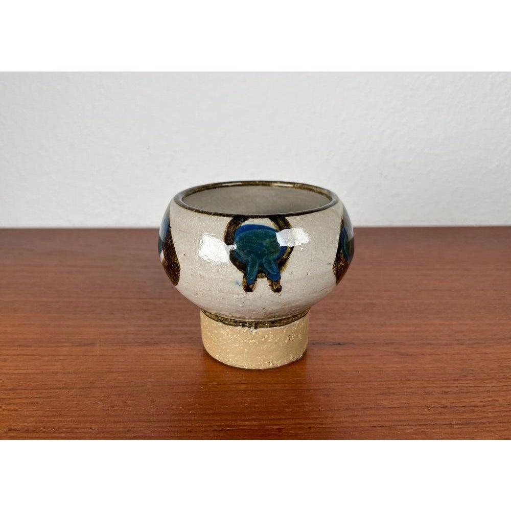 Mid-Century Danish Studio Pottery Candleholder in Stoneware from Søholm, 1960s For Sale 3