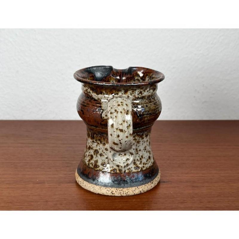 Jarrón jarra de Studio Pottery danés de mediados de siglo, por Erik Askholm, años 60 en venta 4