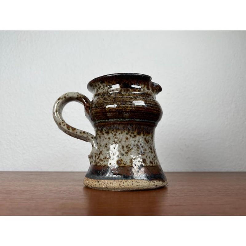 Jarrón jarra de Studio Pottery danés de mediados de siglo, por Erik Askholm, años 60 en venta 9