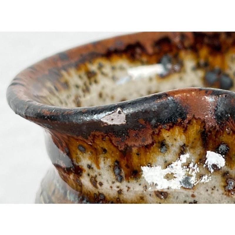 Jarrón jarra de Studio Pottery danés de mediados de siglo, por Erik Askholm, años 60 en venta 10