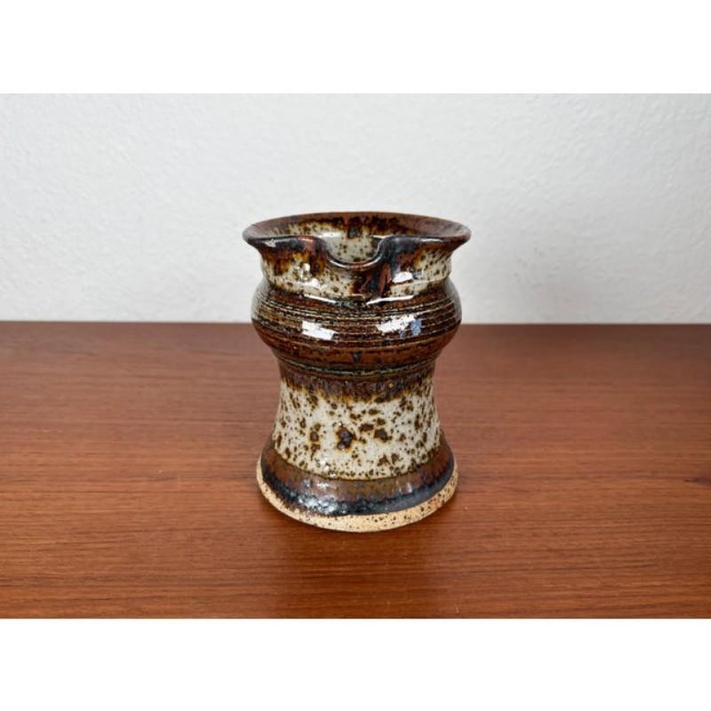 Jarrón jarra de Studio Pottery danés de mediados de siglo, por Erik Askholm, años 60 Cerámico en venta