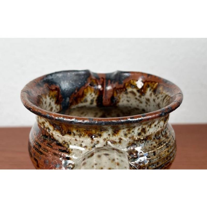 Jarrón jarra de Studio Pottery danés de mediados de siglo, por Erik Askholm, años 60 en venta 2