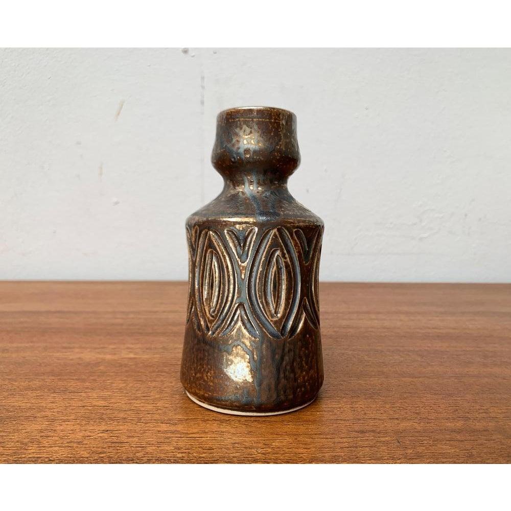 Mid-Century moderno Vaso a caraffa in Studio Pottery danese di metà secolo di Lovemose Denmark, anni '60 in vendita