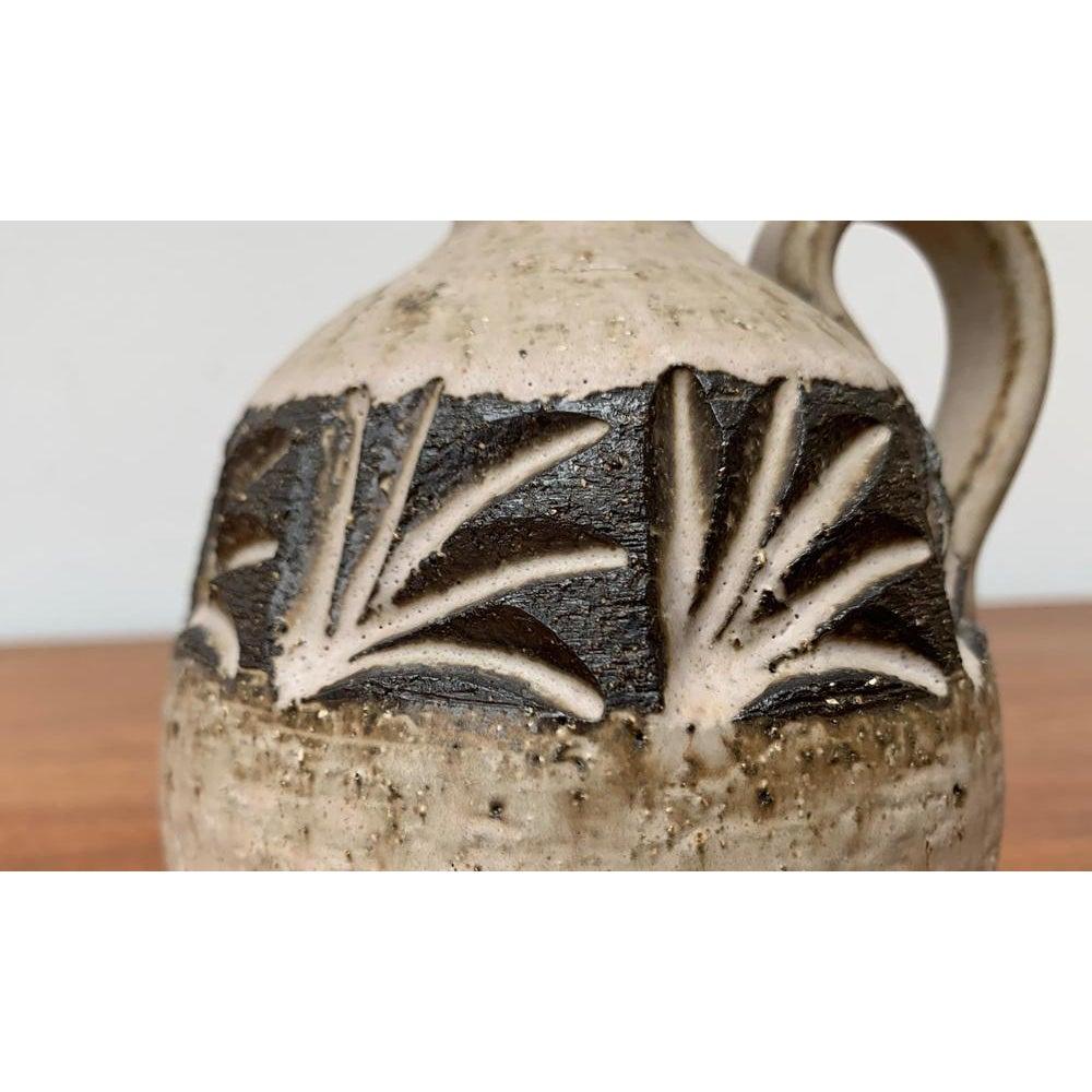 Vaso a caraffa in Studio Pottery danese di metà secolo di Løvemose, Danimarca, anni '60 in vendita 4