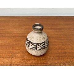 Mid-Century Danish Studio Pottery Carafe Vase from Løvemose, Denmark, 1960s