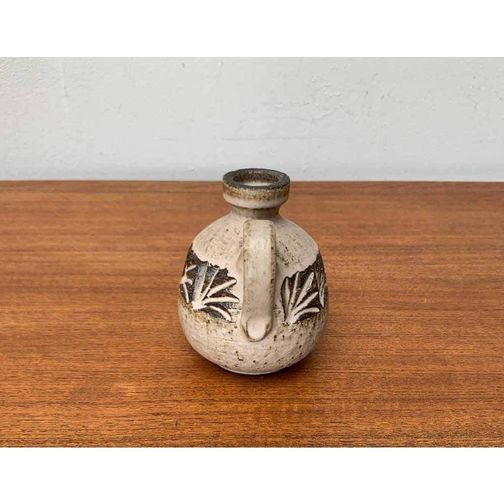 Ceramica Vaso a caraffa in Studio Pottery danese di metà secolo di Løvemose, Danimarca, anni '60 in vendita
