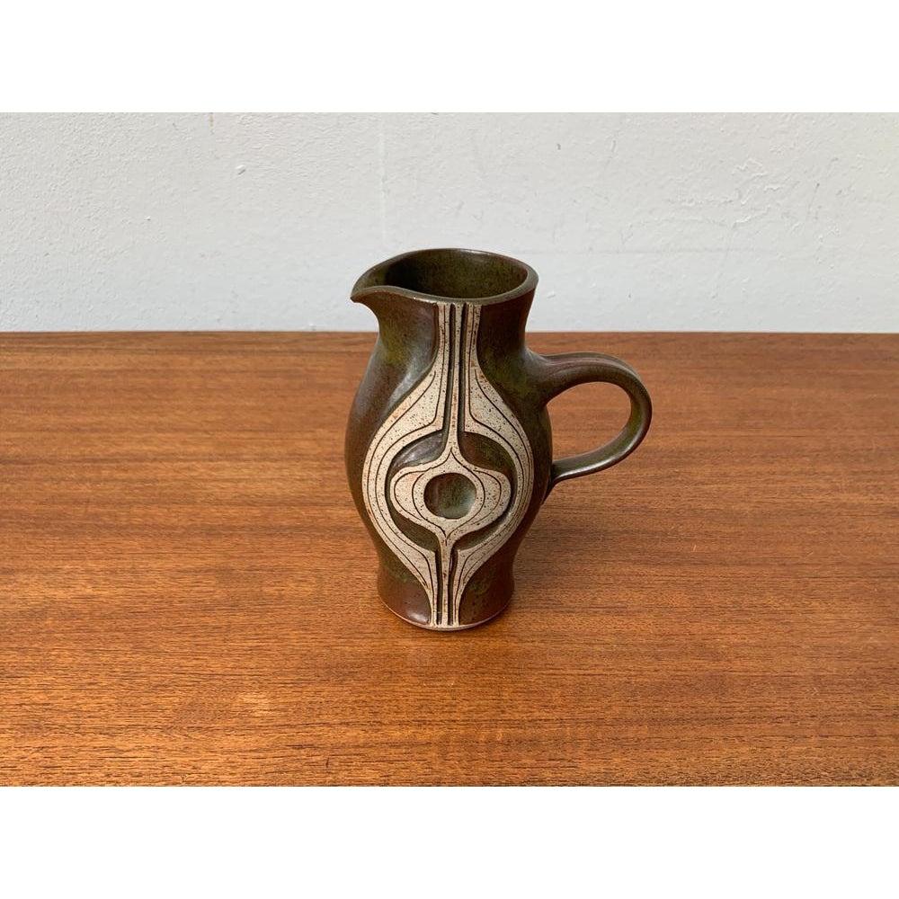 XX secolo Vaso a brocca in Studio Pottery danese di metà secolo di Marianne Stark, anni '60 in vendita