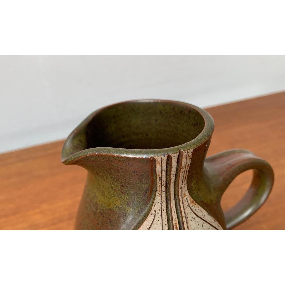 Ceramica Vaso a brocca in Studio Pottery danese di metà secolo di Marianne Stark, anni '60 in vendita