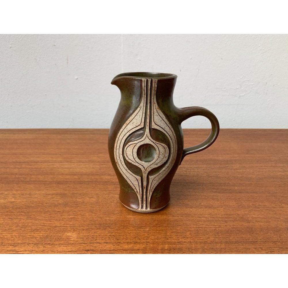 Vaso a brocca in Studio Pottery danese di metà secolo di Marianne Stark, anni '60 in vendita 1