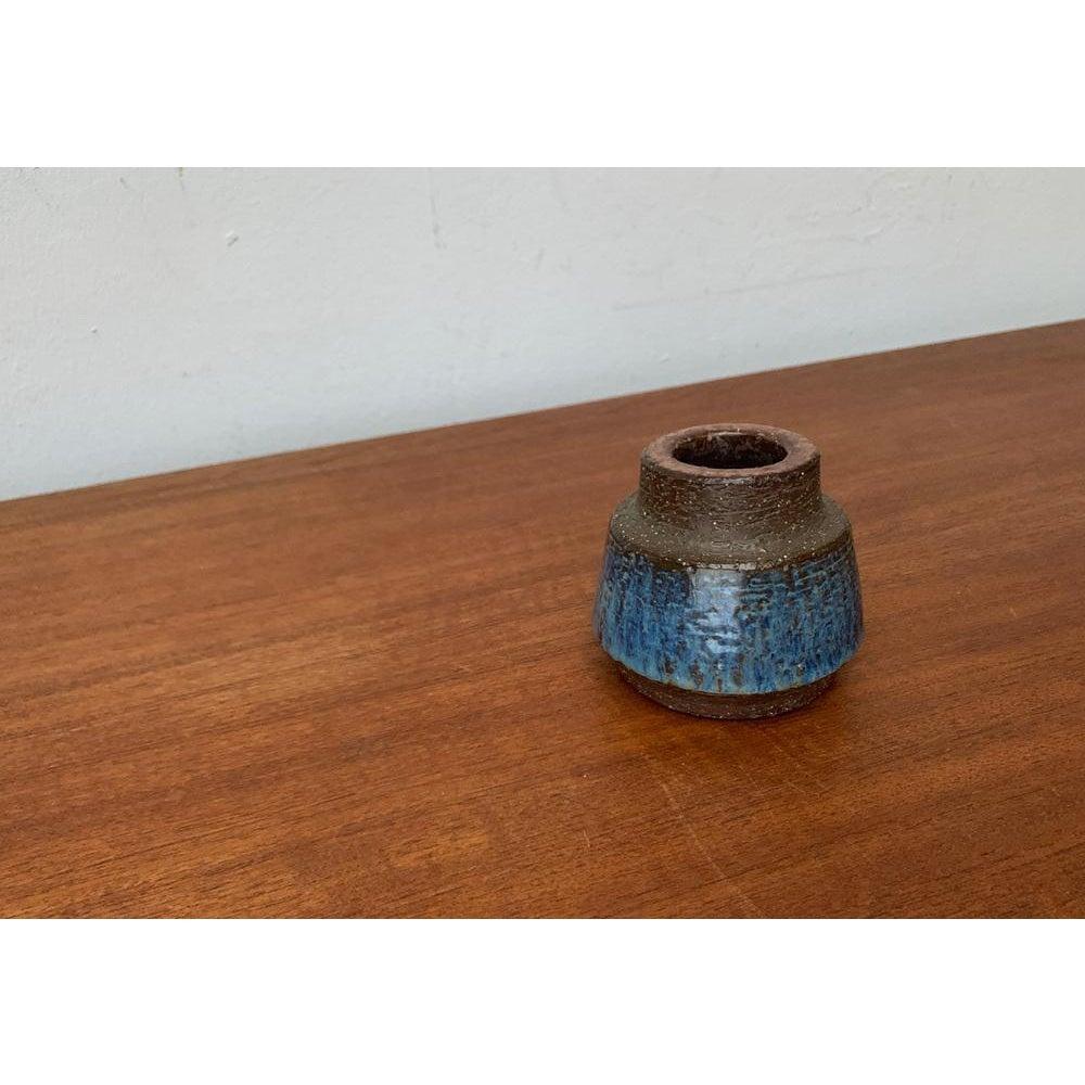 Mid-Century Danish Studio Pottery Minimalist Vase, Bornholm, 1960s For Sale 5