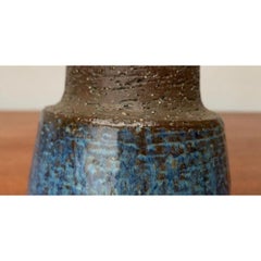 Mid-Century Danish Studio Pottery Minimalist Vase, Bornholm, 1960s