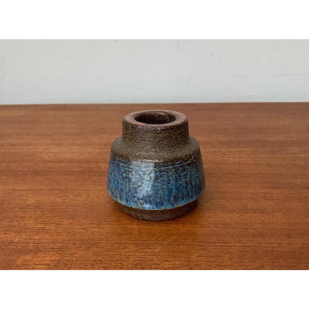 Mid-Century Modern Mid-Century Danish Studio Pottery Minimalist Vase, Bornholm, 1960s For Sale