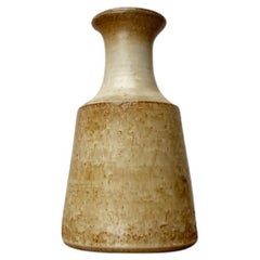 Dänische Studio Pottery Minimalistische Vase aus der Jahrhundertmitte von Søholm, 1960er Jahre