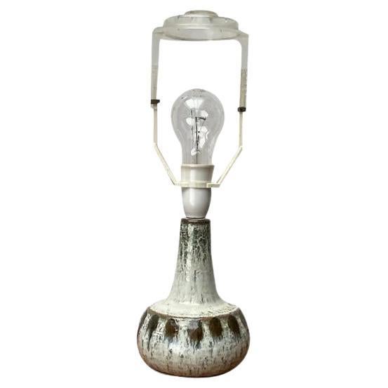 Mid-Century Danish Studio Pottery Model 3067 Table Lamp from Søholm, 1960s