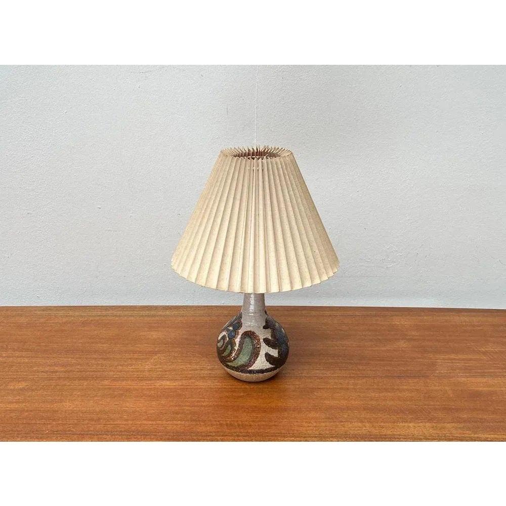 Mid-Century Danish Studio Pottery Model 3068 Table Lamp from Søholm, 1960s For Sale 5