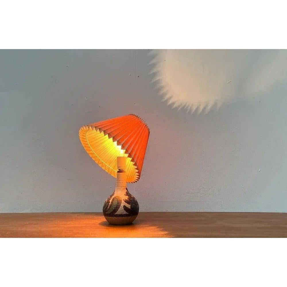 Mid-Century Danish Studio Pottery Model 3068 Table Lamp from Søholm, 1960s In Good Condition For Sale In Hamburg, DE