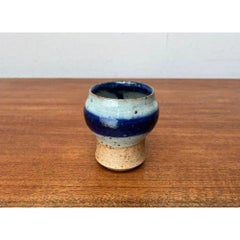 Mid-Century Danish Studio Pottery Mug Vase by Helle Allpass, Danmark, 1960s