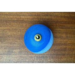 Lampe à huile en Studio Pottery danois du milieu du siècle par Karsten Nielsen, 1960s