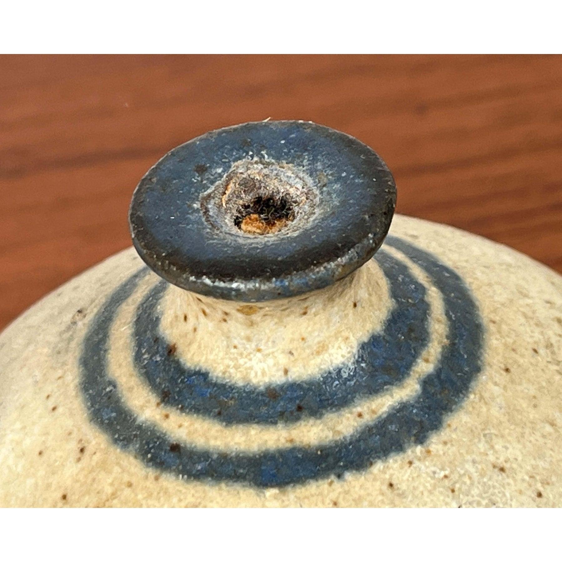 Lámpara de aceite danesa de mediados de siglo de Studio Pottery de Bjergard Keramik, años 60 en venta 6