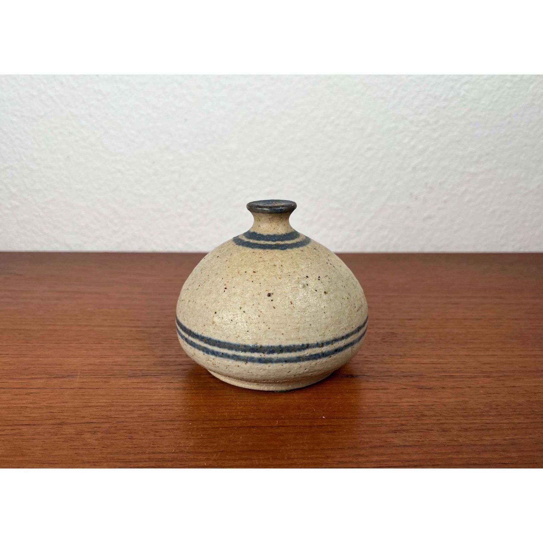 Lámpara de aceite danesa de mediados de siglo de Studio Pottery de Bjergard Keramik, años 60 en venta 2