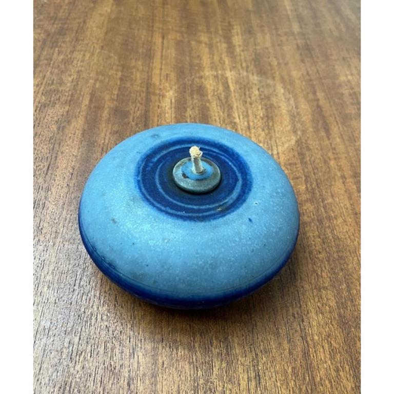 Mid-Century Modern Lampe à huile du milieu du siècle en Studio Pottery danois de Tue Poulsen, 1960s en vente