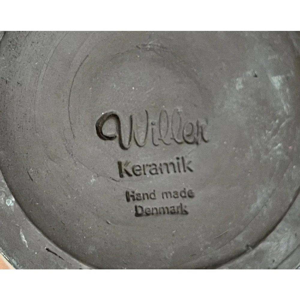 Mid-Century Danish Studio Pottery Oil Lamp from Willer Keramik, 1960s For Sale 3