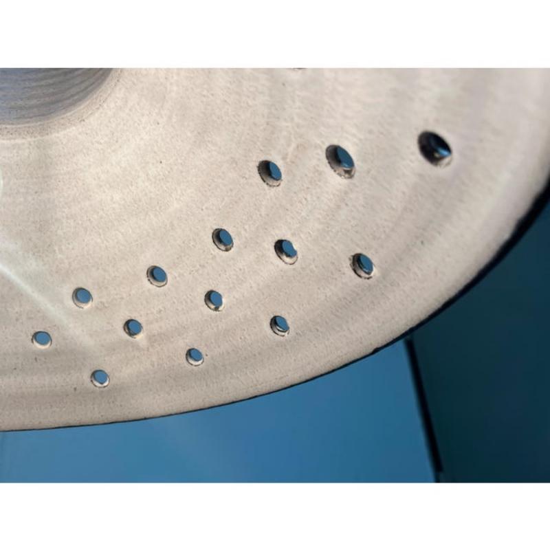 Céramique Lampe suspendue en Studio Pottery danoise du milieu du siècle par Lehmann Keramik, années 1960 en vente