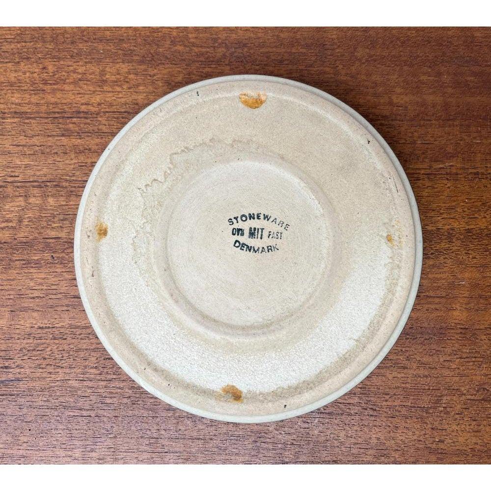 Mid-Century Danish Studio Pottery Stoneware Bowl from Okela, 1960s For Sale 4