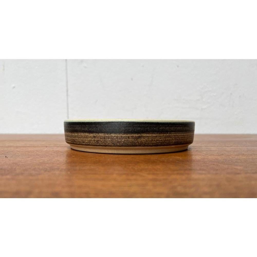 Mid-Century Modern Mid-Century Danish Studio Pottery Stoneware Bowl from Okela, 1960s For Sale