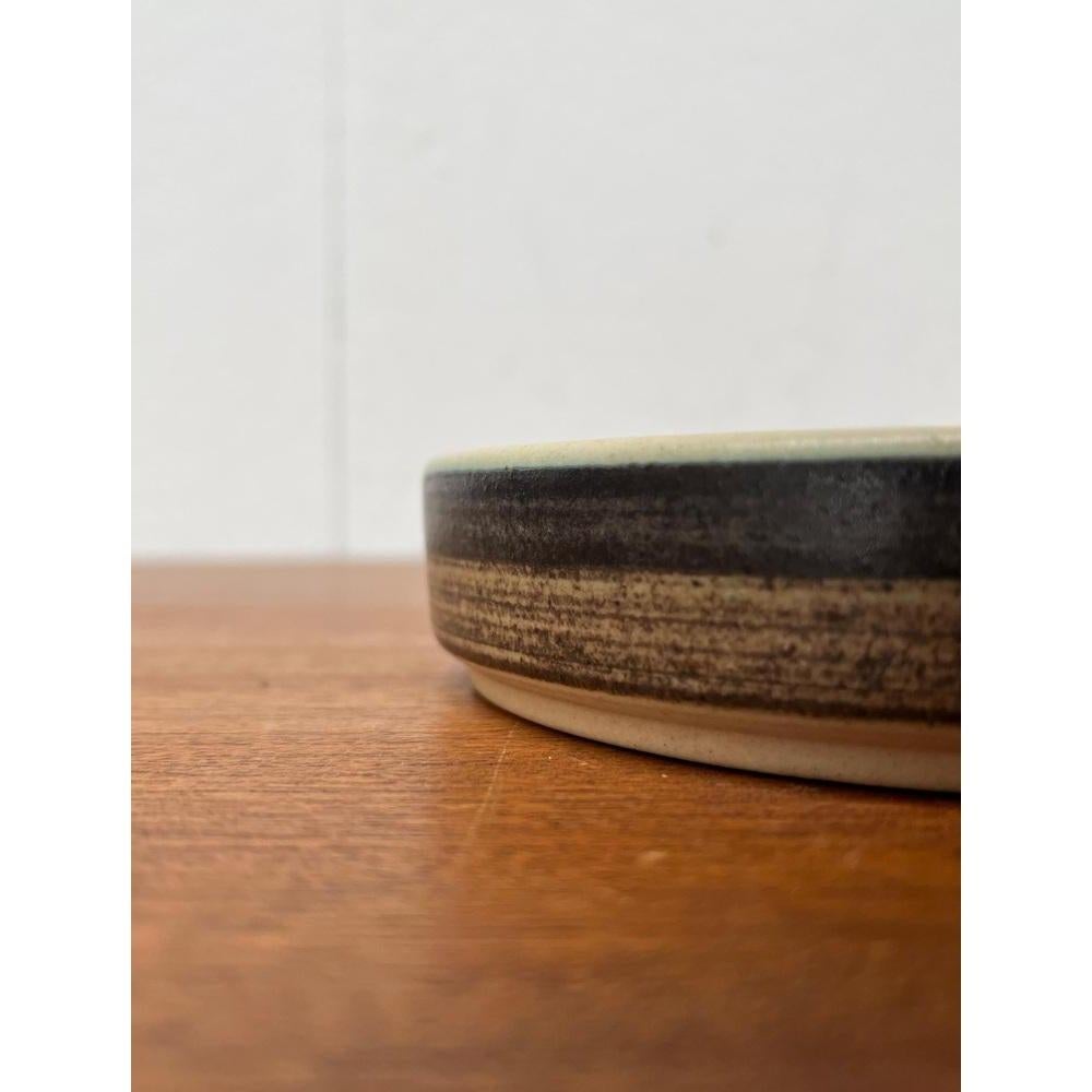 Mid-Century Danish Studio Pottery Stoneware Bowl from Okela, 1960s For Sale 2