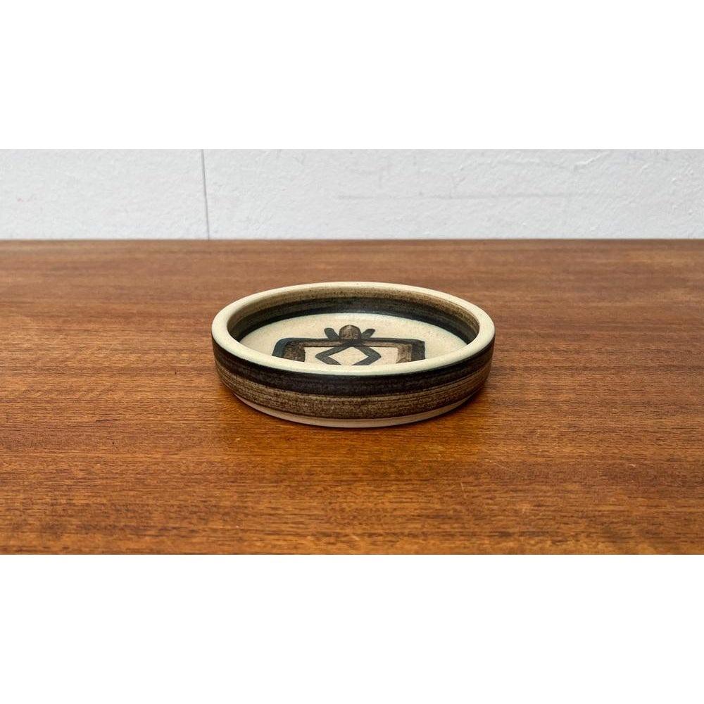 Mid-Century Danish Studio Pottery Stoneware Bowl from Okela, 1960s For Sale 3