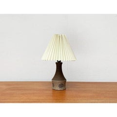 Mid-Century Danish Studio Pottery Table Lamp, 1960s