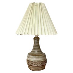Mid-Century Danish Studio Pottery Table Lamp by Joseph Simon for Søholm, 1960s