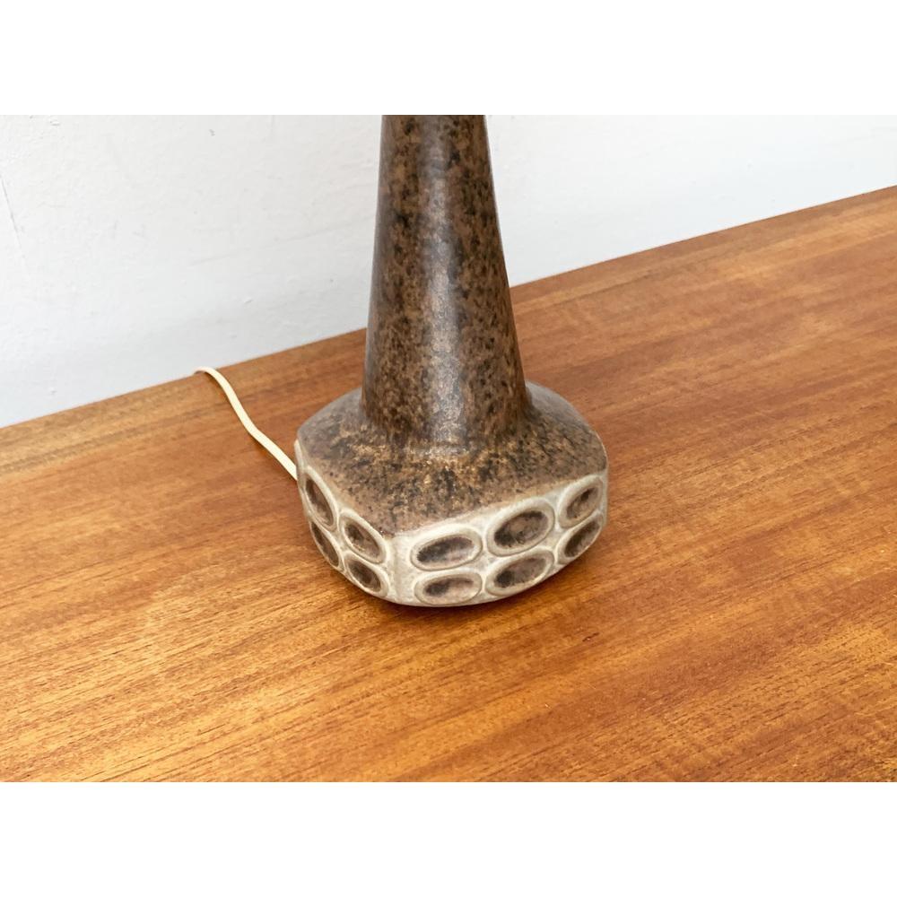 Mid-Century Danish Studio Pottery Table Lamp by Marianne Stark, 1960s For Sale 4